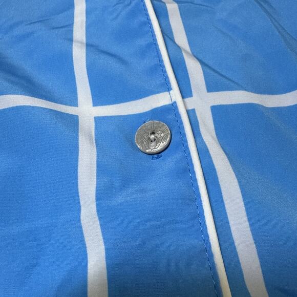 Natori Satin Blue Square Pajamas Set Women Large Excellent Comfy - Picture 3 of 10